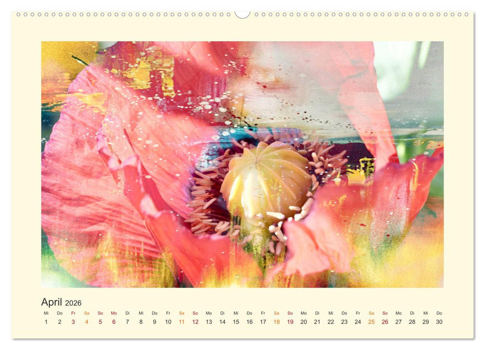 Fotografie trifft Malerei (CALVENDO Wandkalender 2026)
