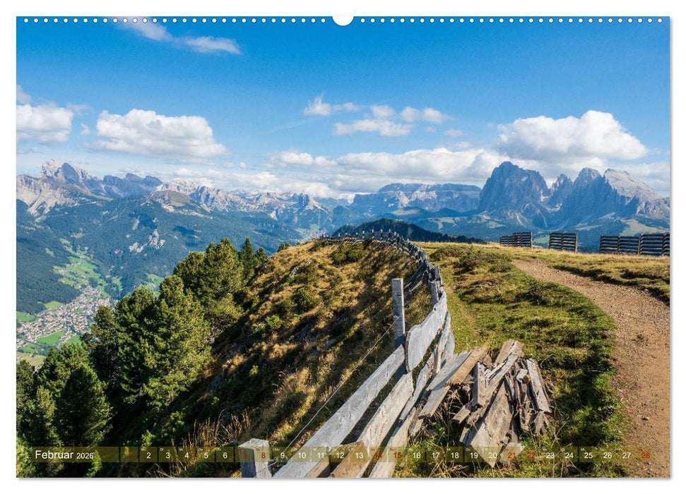 Sehnsucht Seiser Alm (CALVENDO Wandkalender 2026)