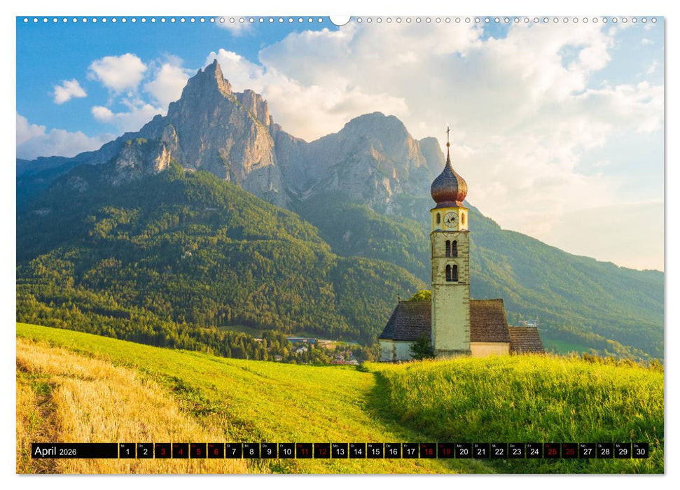 Sehnsucht Seiser Alm (CALVENDO Wandkalender 2026)
