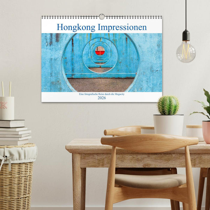 Hongkong Impressionen (CALVENDO Wandkalender 2026)