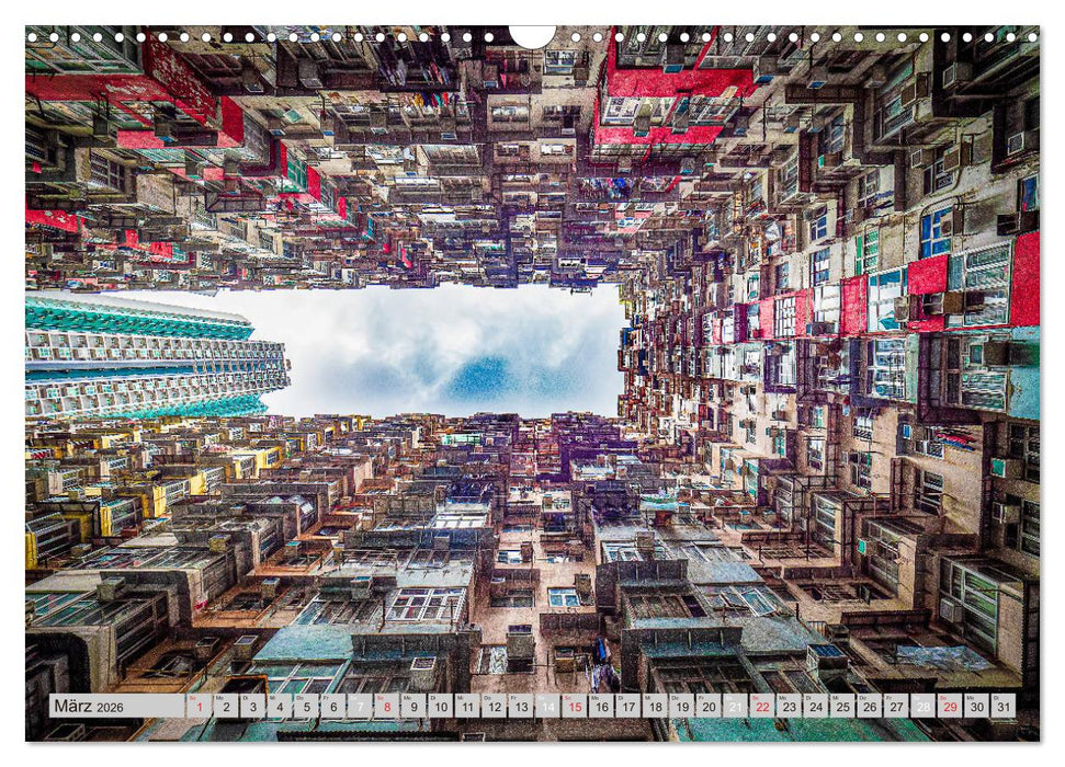 Hongkong Impressionen (CALVENDO Wandkalender 2026)