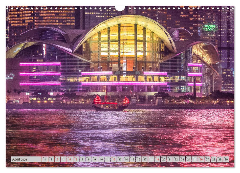 Hongkong Impressionen (CALVENDO Wandkalender 2026)