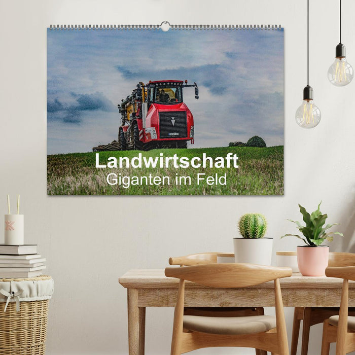Landwirtschaft - Giganten im Feld (CALVENDO Wandkalender 2026)