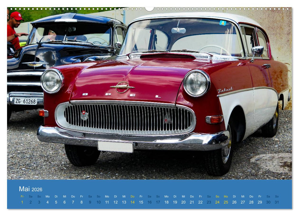 Opel Classics (CALVENDO Wandkalender 2026)