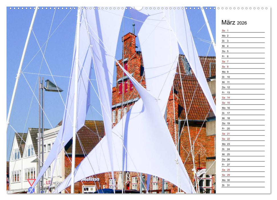 Travemünder Durchblicke (CALVENDO Premium Wandkalender 2026)