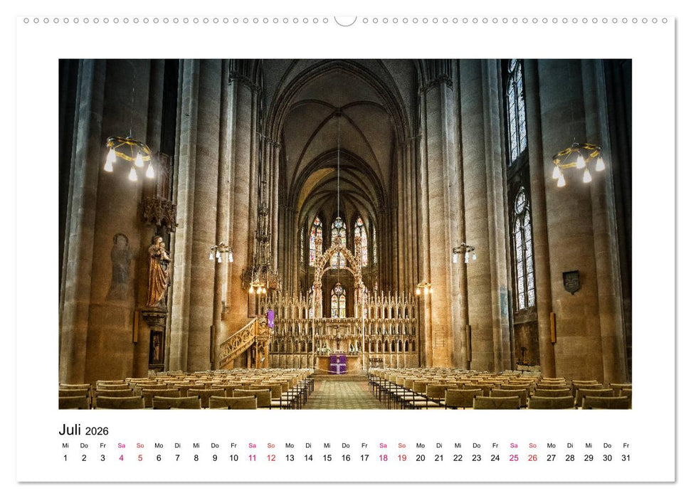 Marburger Ansichten (CALVENDO Premium Wandkalender 2026)