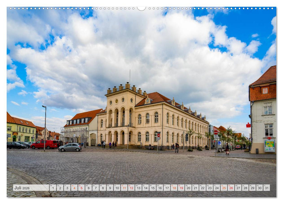 Neustrelitz Impressionen (CALVENDO Premium Wandkalender 2026)
