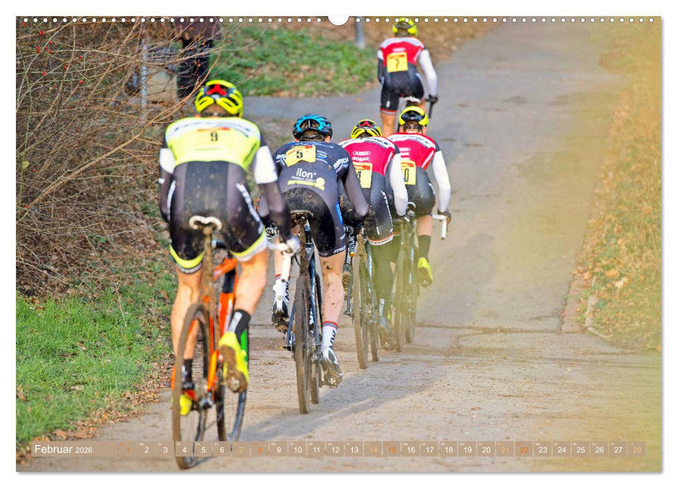 Sonne in den Speichen - Faszination Rennrad (CALVENDO Wandkalender 2026)