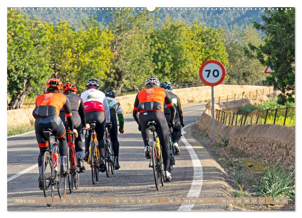 Sonne in den Speichen - Faszination Rennrad (CALVENDO Wandkalender 2026)