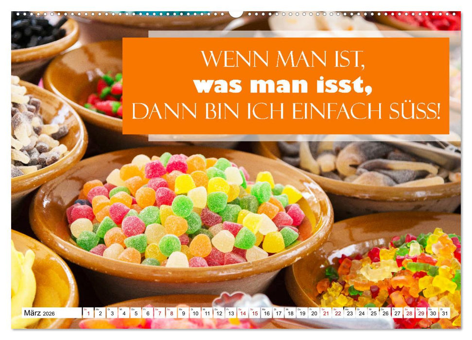 Liebe aus Zucker (CALVENDO Wandkalender 2026)
