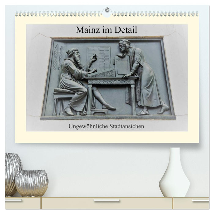 Mainz im Detail - Ungewöhnliche Stadtansichten (CALVENDO Premium Wandkalender 2026)