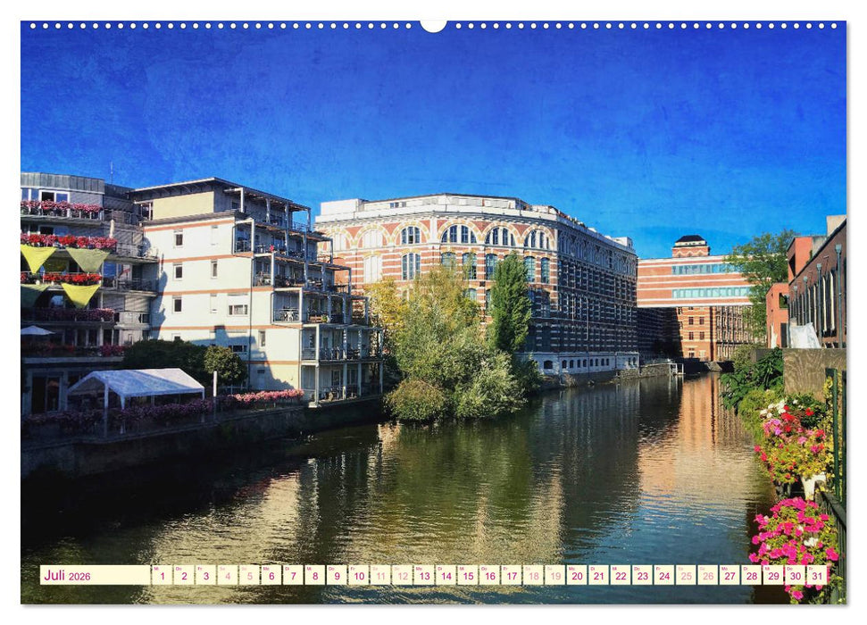 LEIPZIG urcool (CALVENDO Premium Wandkalender 2026)