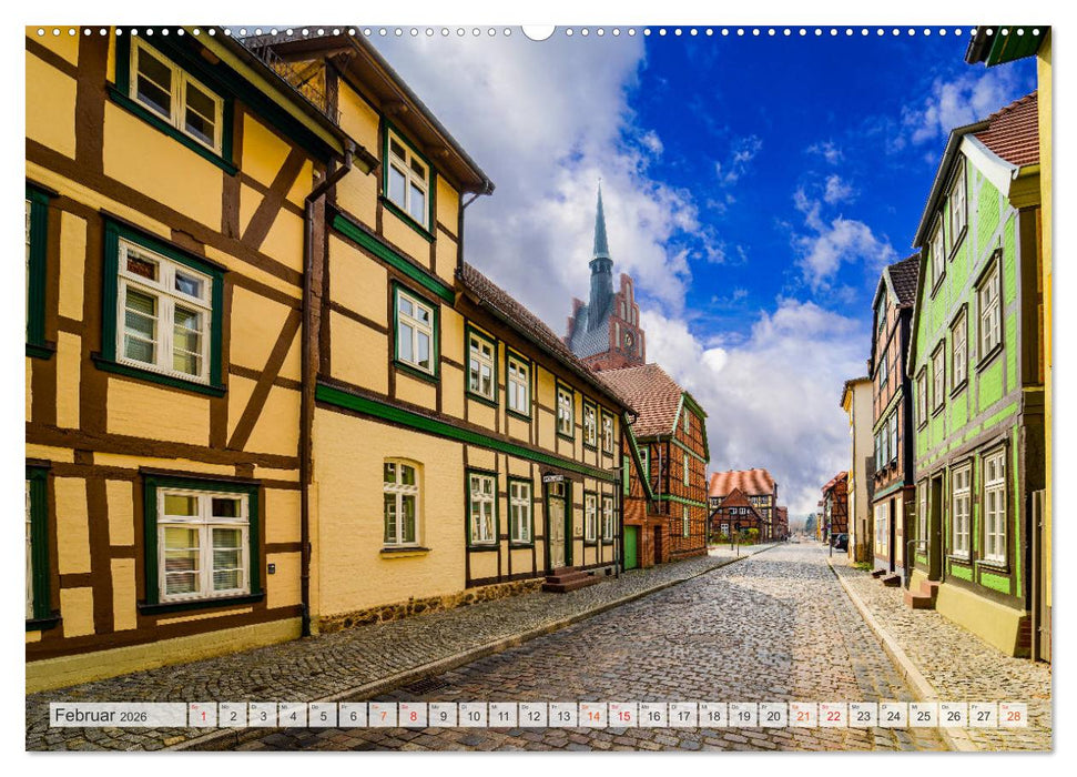Grabow Impressionen (CALVENDO Premium Wandkalender 2026)