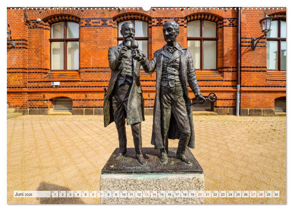 Grabow Impressionen (CALVENDO Premium Wandkalender 2026)