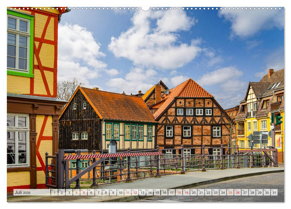 Grabow Impressionen (CALVENDO Premium Wandkalender 2026)