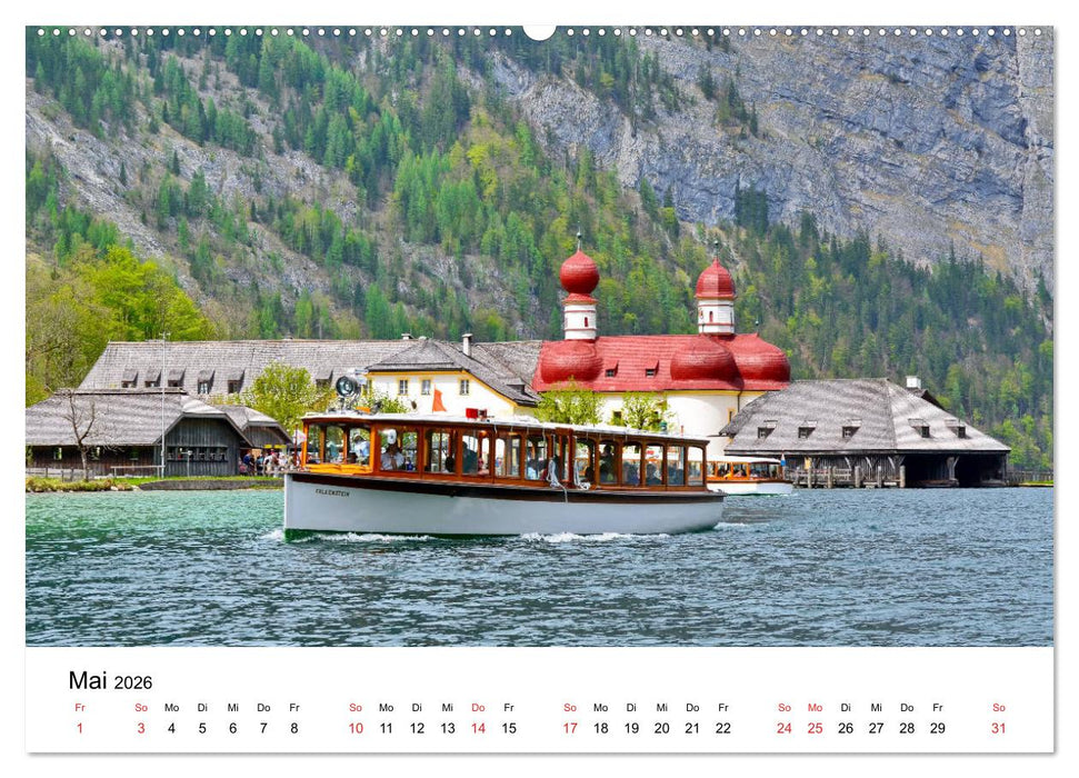Im Land des Königssees (CALVENDO Premium Wandkalender 2026)
