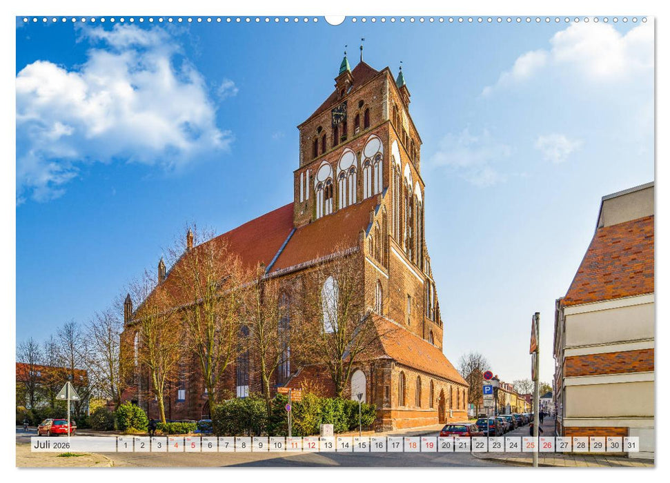 Greifswald Impressionen (CALVENDO Premium Wandkalender 2026)