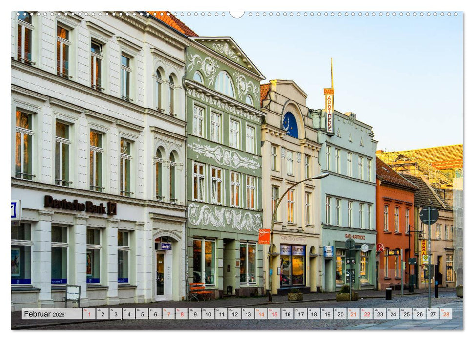 Güstrow Impressionen (CALVENDO Premium Wandkalender 2026)