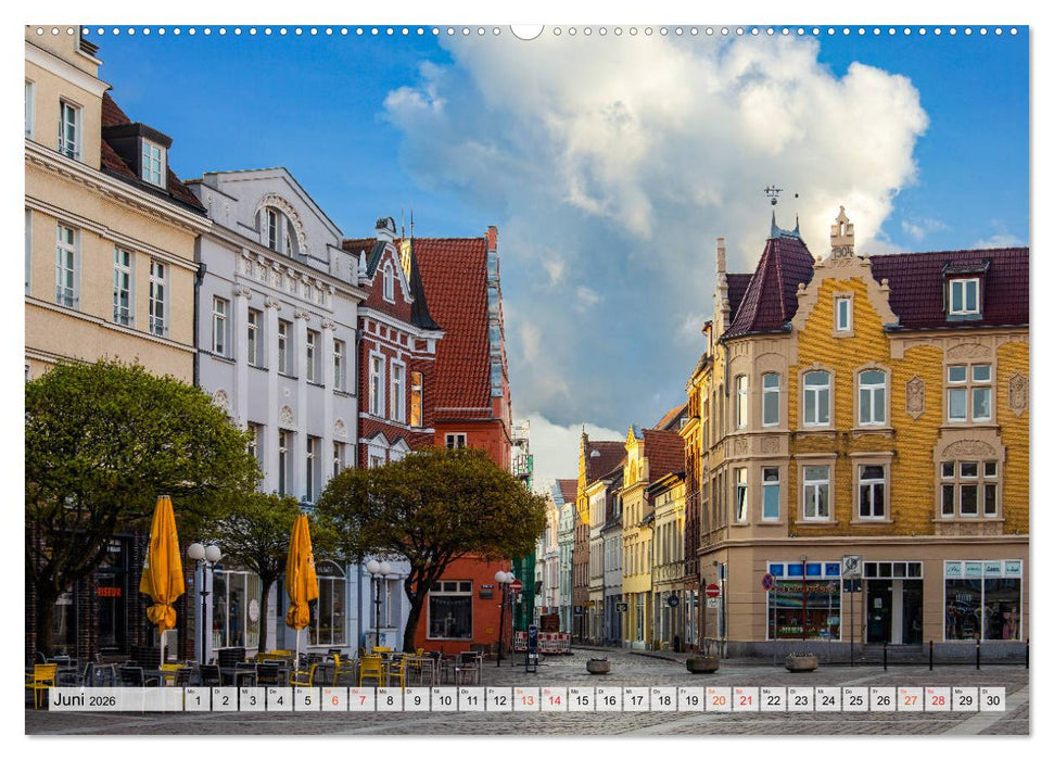 Güstrow Impressionen (CALVENDO Premium Wandkalender 2026)