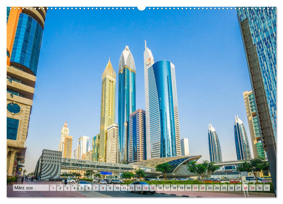 Dubai - Traumstadt der Scheichs (CALVENDO Wandkalender 2026)