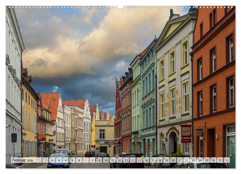 Stralsund Stadtansichten (CALVENDO Premium Wandkalender 2026)