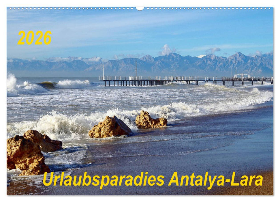 Urlaubsparadies Antalya-Lara (CALVENDO Wandkalender 2026)