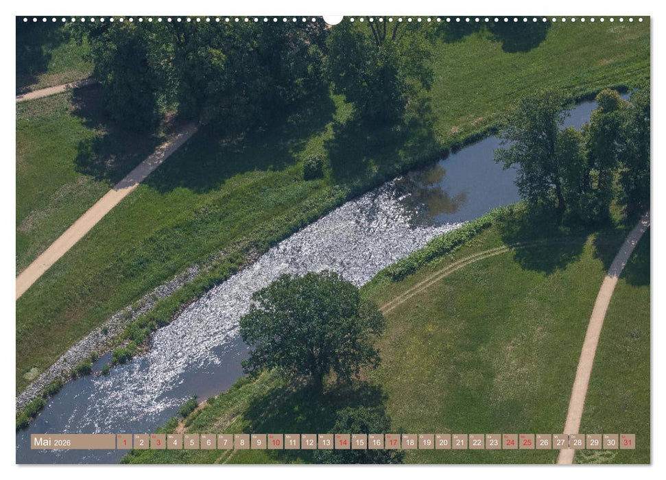 Bad Muskau an der Neiße (CALVENDO Premium Wandkalender 2026)