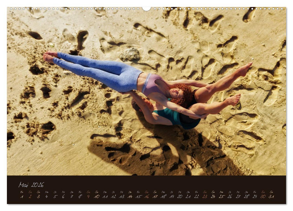 YogaPaare (CALVENDO Premium Wandkalender 2026)