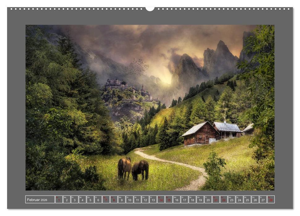 Uraltes Land (CALVENDO Premium Wandkalender 2026)