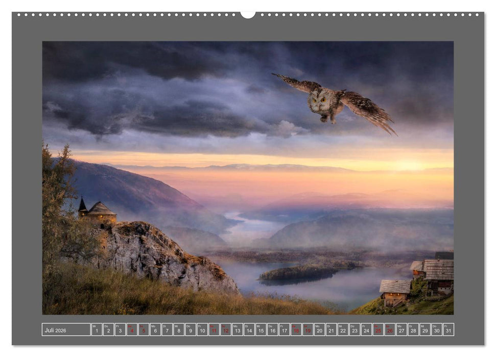 Uraltes Land (CALVENDO Premium Wandkalender 2026)