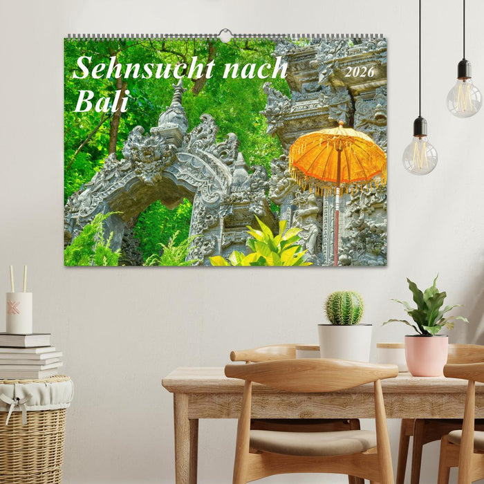 Sehnsucht nach Bali (CALVENDO Wandkalender 2026)