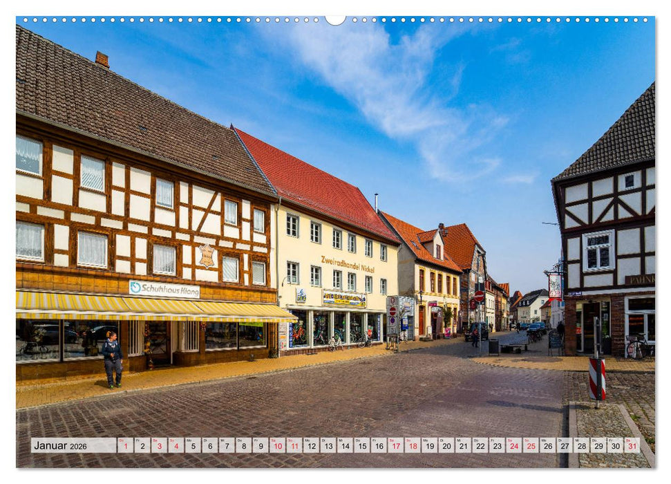 Parchim Impressionen (CALVENDO Premium Wandkalender 2026)