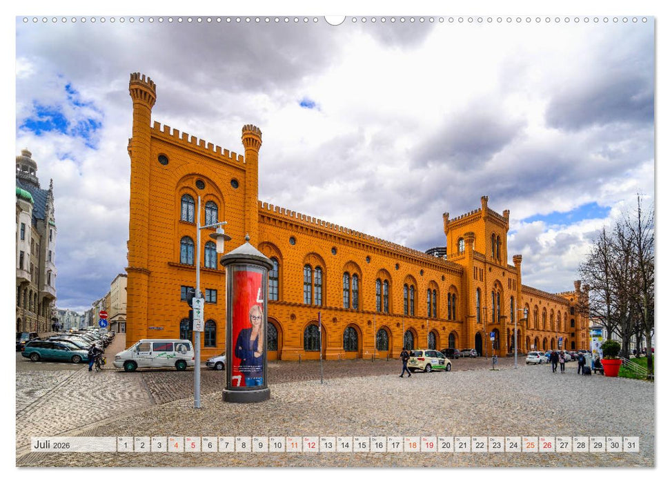 Wunderschönes Schwerin (CALVENDO Premium Wandkalender 2026)