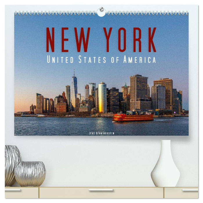 New York - United States of America (CALVENDO Premium Wandkalender 2026)