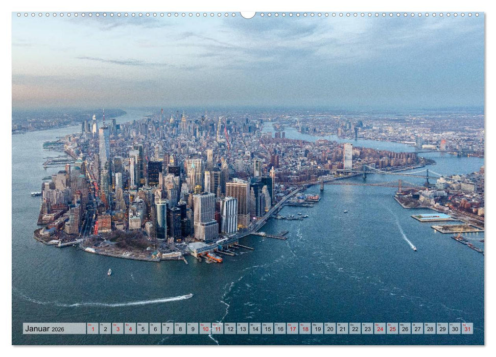 New York - United States of America (CALVENDO Premium Wandkalender 2026)