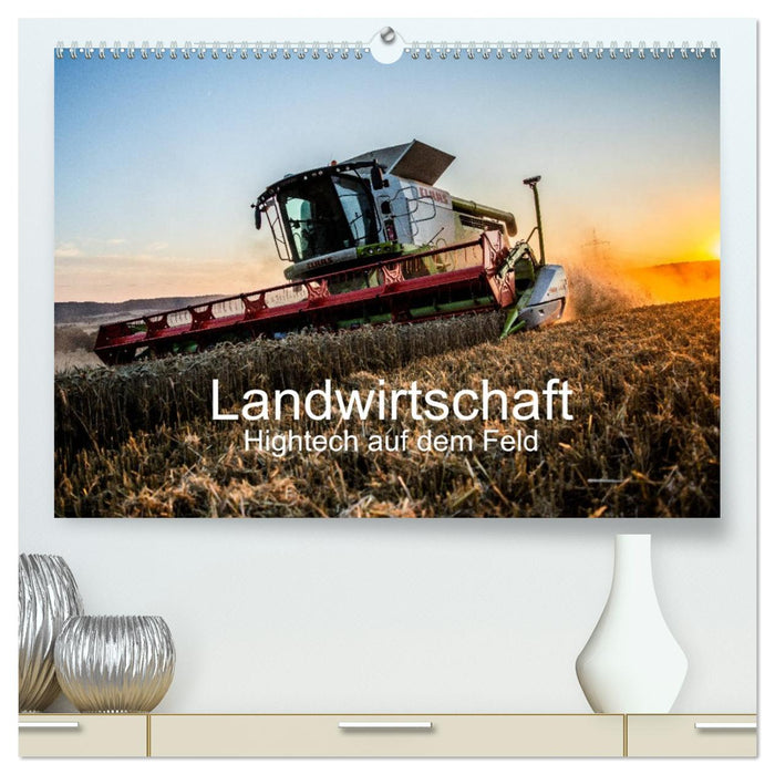 Landwirtschaft - Hightech auf dem Feld (CALVENDO Premium Wandkalender 2026)