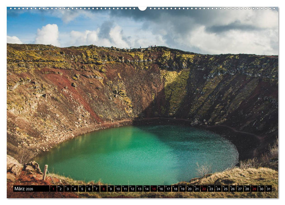 Island. Ein Land für Entdecker und Abenteurer. (CALVENDO Premium Wandkalender 2026)