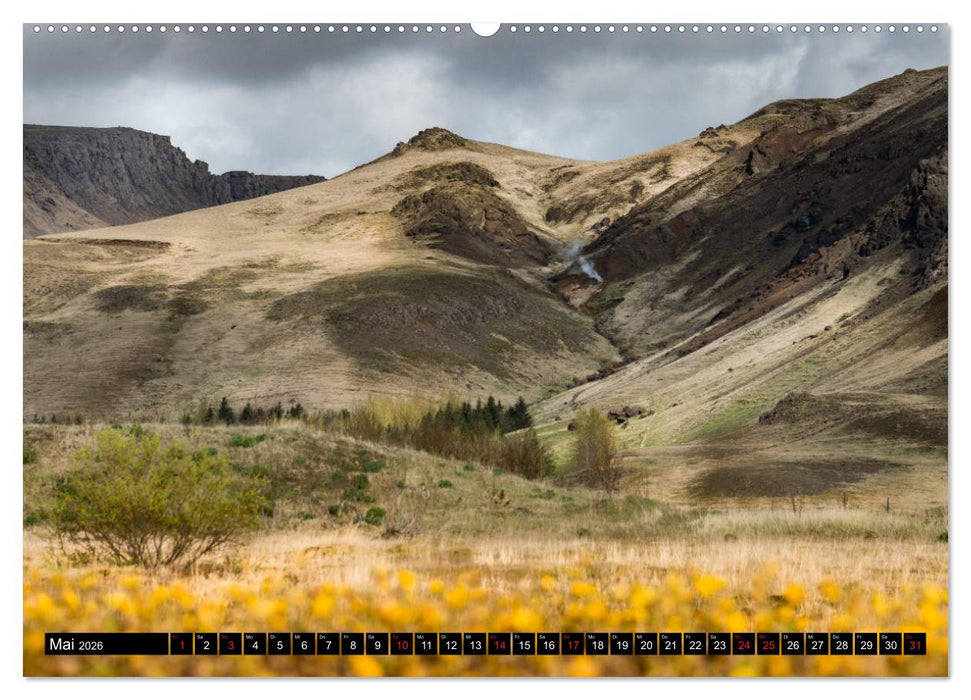 Island. Ein Land für Entdecker und Abenteurer. (CALVENDO Premium Wandkalender 2026)
