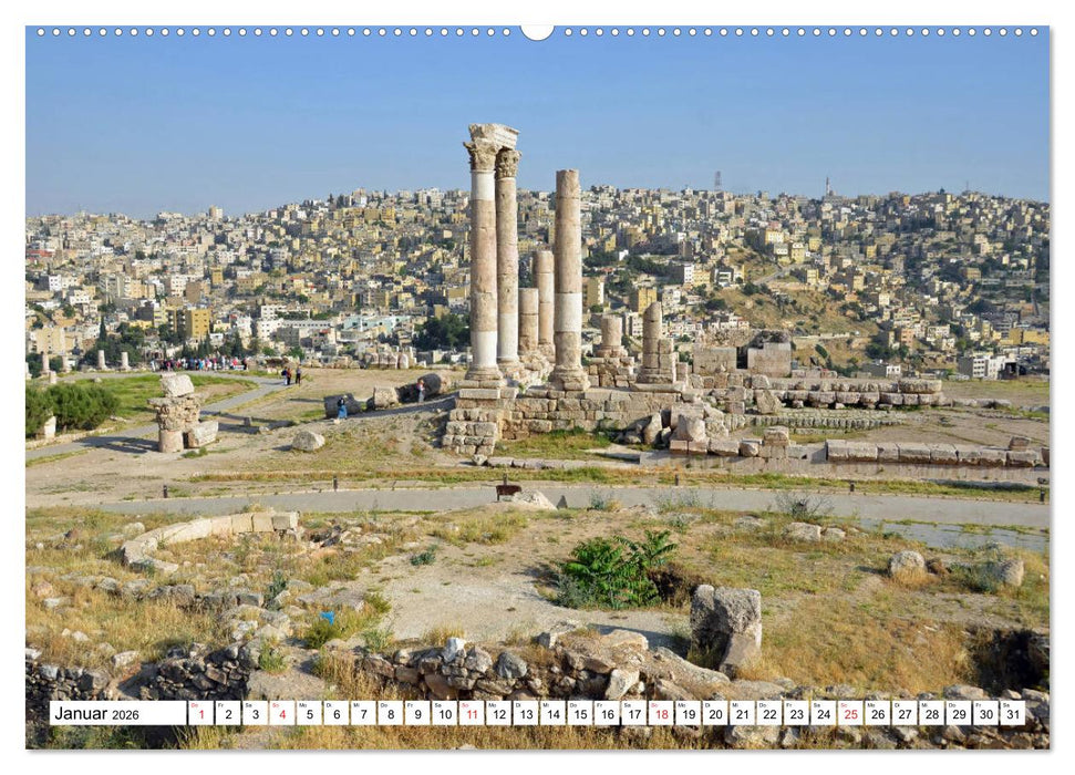 JORDANIEN, Faszination Nahost (CALVENDO Premium Wandkalender 2026)
