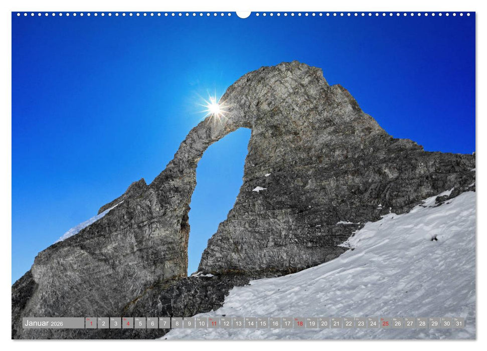 Tignes / Val d´Isère (CALVENDO Premium Wandkalender 2026)