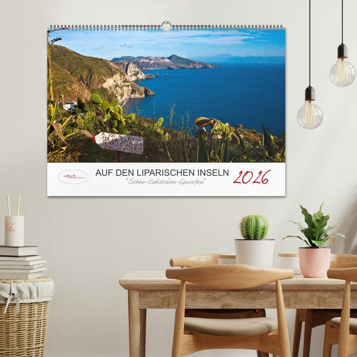 Auf den Liparischen Inseln (CALVENDO Wandkalender 2026)