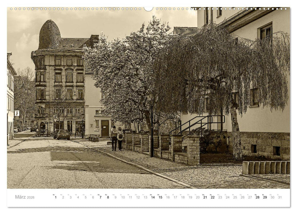 Nostalgiekalender Pirna (CALVENDO Premium Wandkalender 2026)