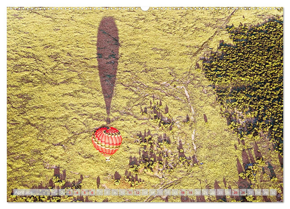 Afrika von oben (CALVENDO Wandkalender 2026)