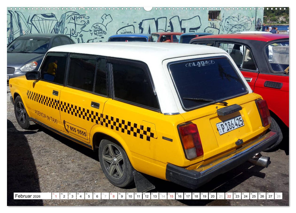 LADA KOMBI - Die sowjetische Auto-Legende WAS-2102 (CALVENDO Premium Wandkalender 2026)