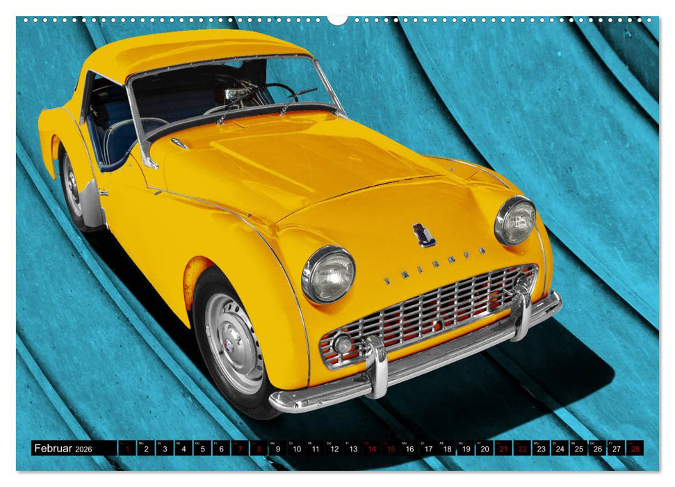 2026 Oldtimer by aRi F. (CALVENDO Premium Wandkalender 2026)