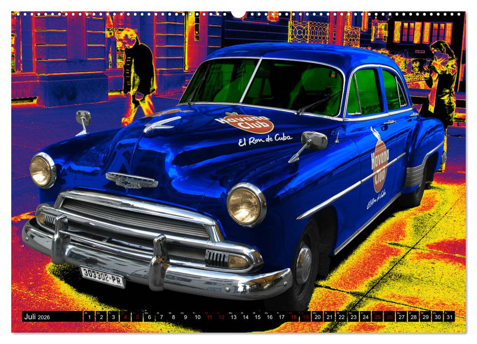 2026 Oldtimer by aRi F. (CALVENDO Premium Wandkalender 2026)