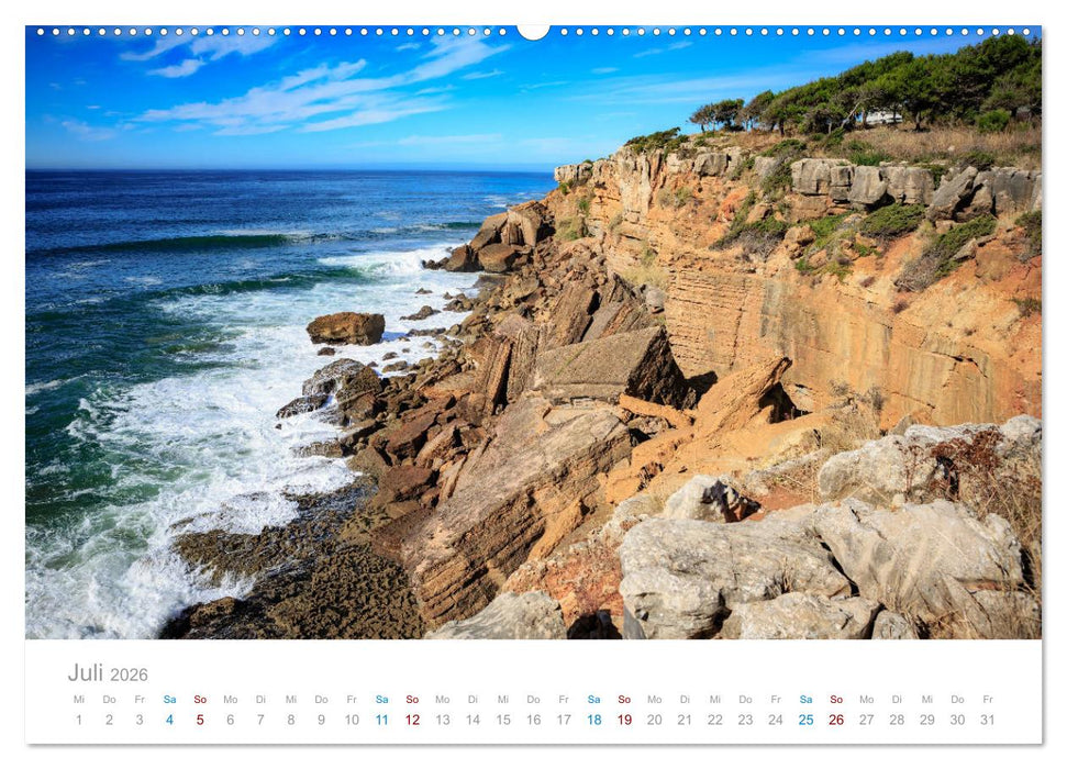 ESTORIL - die schönsten Badeorte Lissabons (CALVENDO Premium Wandkalender 2026)