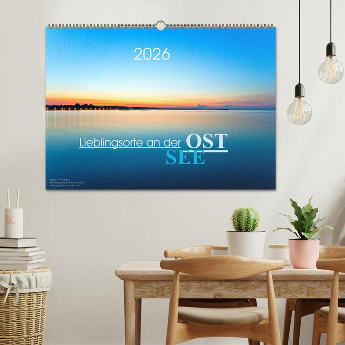 Lieblingsorte an der Ostsee (CALVENDO Wandkalender 2026)