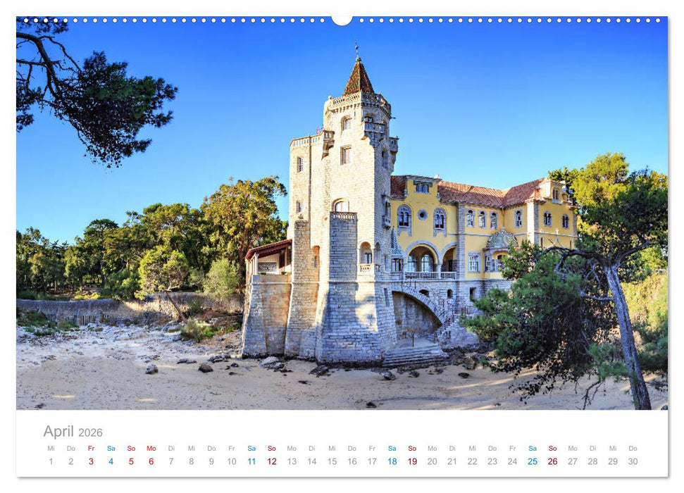CASCAIS - die schönsten Badeorte Lissabons (CALVENDO Premium Wandkalender 2026)