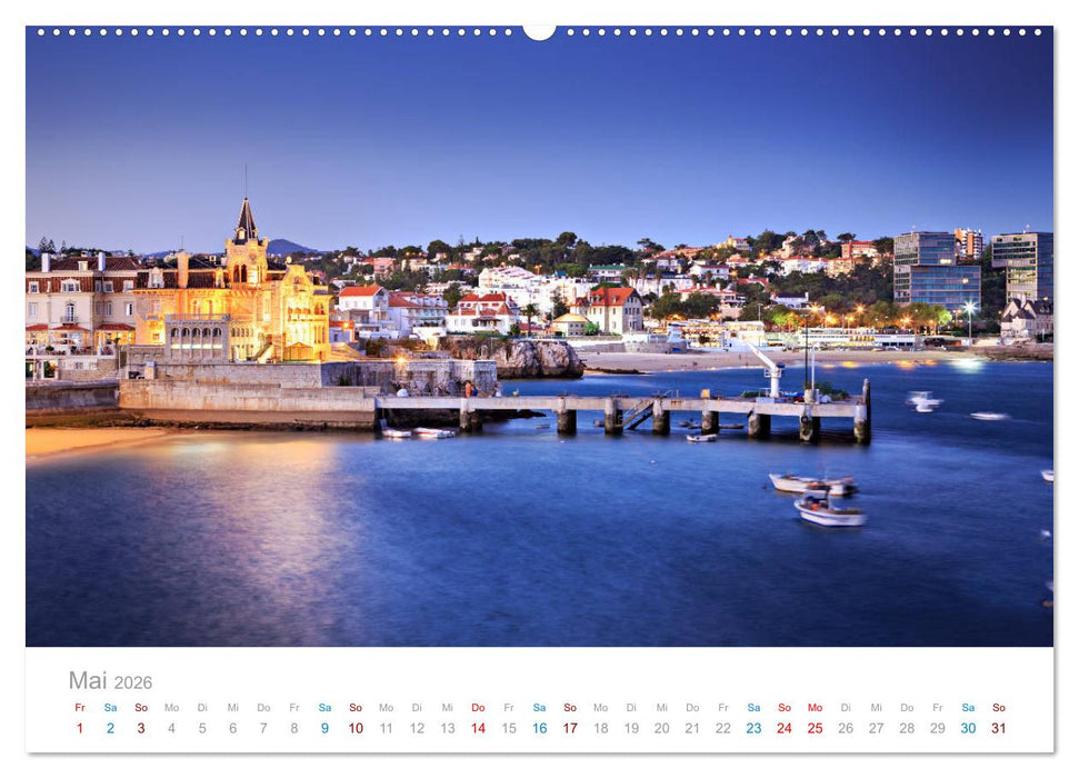 CASCAIS - die schönsten Badeorte Lissabons (CALVENDO Premium Wandkalender 2026)
